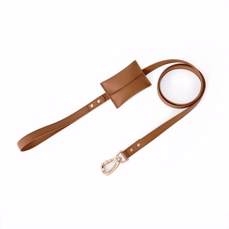HappyPet Wholesale Soft Leather Dog Harness & Leash Set for Small & Medium Dogs